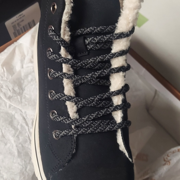 Gc sneaker boots lace n zipper closure sheep lined waterproof suede xgrip bottom - Picture 3 of 7